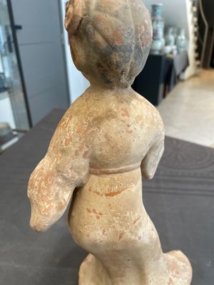 Five various Chinese terracotta figures, Northern Wei/Sui/Ming — photo 9