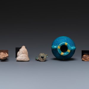 Five various Egyptian pieces, New Kingdom to Late Period — 照片 6