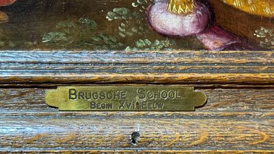 Flemish school: 'Adoration of the Magi', oil on panel, possibly Bruges, 17th C. — photo 5