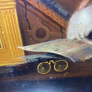 Flemish school, follower of Joos van Cleve (ca. 1485-1540), oil on panel, 16/17th C.: Hieronymus in his study — photo 19