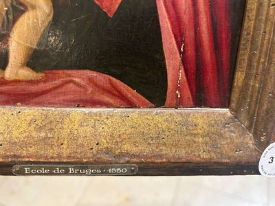 Flemish school: Virgin and Child, oil on panel, 16/17th C. — photo 3