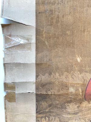 Follower of Lu Ji 呂紀 (1439—1505): 'Eagle and sunrise', ink and colour on silk, Ming or later — foto 16