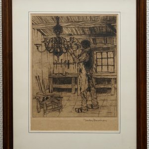 Fonteyne, Jules (1878 - 1964): drie etsen — foto 4