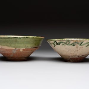 Four Amol pottery sgraffito bowls, Persia, 12th C. — photo 4
