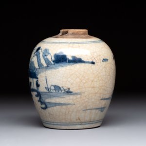 Four Chinese and Annamese or Vietnamese blue and white wares, 15th/19th C. — photo 10