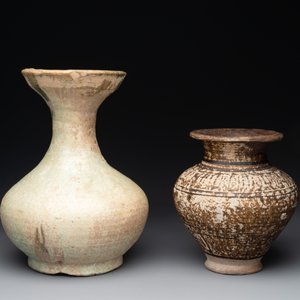 Four Chinese and Thai monochrome wares, 19th C. — 照片 15