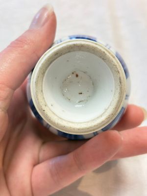 Four Chinese blue and white 'Long Eliza' miniature vases, Kangxi — photo 13