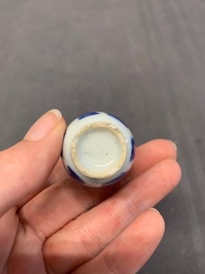 Four Chinese blue and white miniature 'Long Eliza' vases, Kangxi — 照片 24