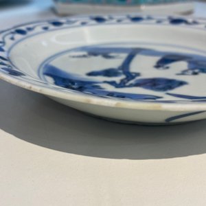 Four Chinese blue and white plates, Wanli and late Ming — photo 11