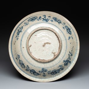 Four Chinese blue and white Swatow dishes, Ming — foto 5