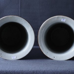 Four Chinese blue and white vases, 19th C. — 照片 12
