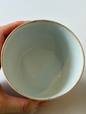Four Chinese blue and white wares, and two iron-red-decorated wares, 19/20th C. — photo 4