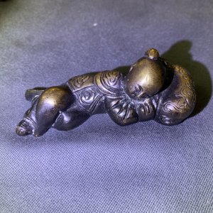 Four Chinese bronze scroll weights, 18/19th C. — photo 6