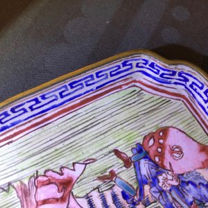 Four Chinese Canton enamel square saucers, Qianlong — photo 20