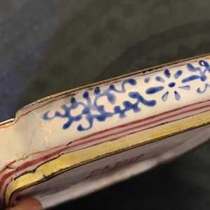 Four Chinese Canton enamel square saucers, Qianlong — photo 5