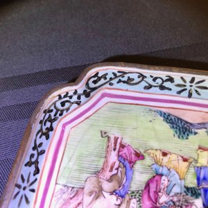 Four Chinese Canton enamel square saucers, Qianlong — photo 10