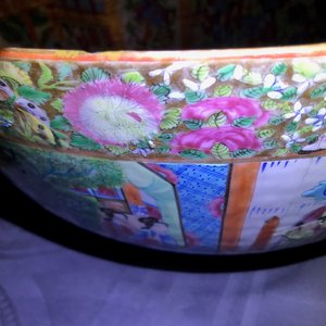 Four Chinese Canton famille rose, Imari-style and blue and white bowls, 18/19th C. — photo 51
