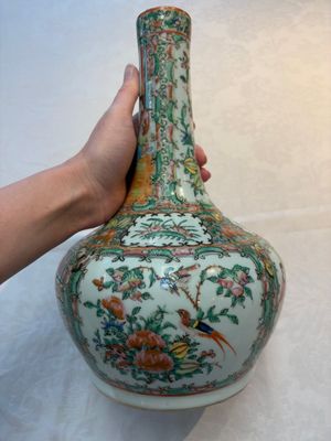 Four Chinese Canton famille rose vases, 19th C. — foto 14