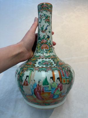 Four Chinese Canton famille rose vases, 19th C. — foto 15