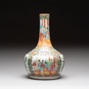 Four Chinese Canton famille rose vases, 19th C. — foto 14