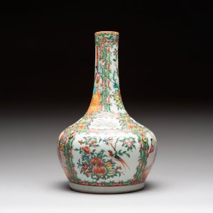 Four Chinese Canton famille rose vases, 19th C. — foto 15