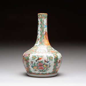 Four Chinese Canton famille rose vases, 19th C. — foto 17