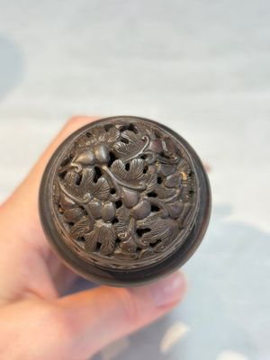 Four Chinese carved wooden cricket cages, 20th C. — photo 5