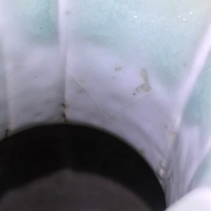 Four Chinese celadon-ground and blue and white vases, 19/20th C. — photo 9