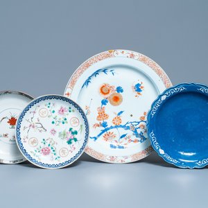 Four Chinese dishes, Kangxi and later — photo 1