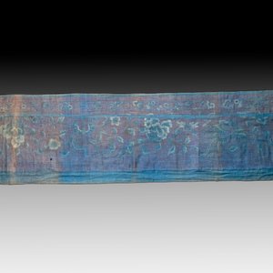 Four Chinese embroidered silk and felt altar panels, 19th C — 照片 5