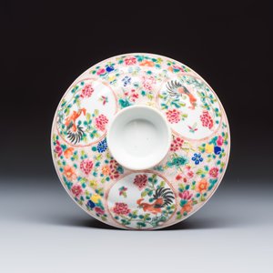 Four Chinese famille rose and polychrome-decorated wares — 照片 12