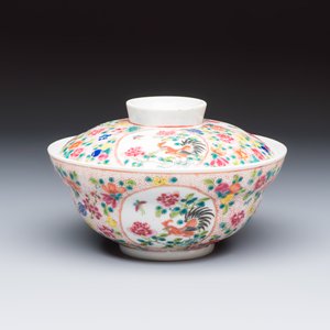 Four Chinese famille rose and polychrome-decorated wares — 照片 17