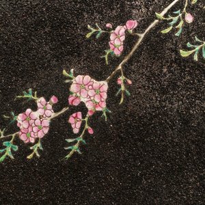Four Chinese famille rose black gravel-embellished plaques, Qianlong — photo 17