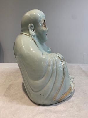 Four Chinese famille rose Milefo Buddhas, Wan Tongshun 萬同順 mark, 20th C. — photo 5