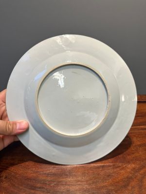 Four Chinese famille rose plates with flowers and animals, Yongzheng/Qianlong — 照片 6