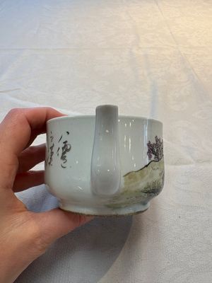Four Chinese famille rose teapots, Luo Yong Sheng Hao 罗永盛号 mark, 20th C. — foto 35