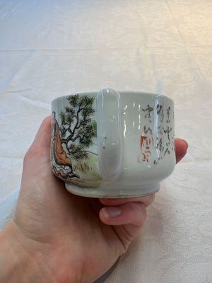 Four Chinese famille rose teapots, Luo Yong Sheng Hao 罗永盛号 mark, 20th C. — foto 37