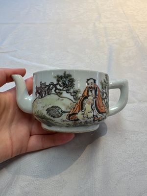 Four Chinese famille rose teapots, Luo Yong Sheng Hao 罗永盛号 mark, 20th C. — foto 36