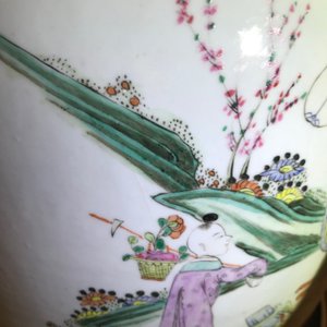Four Chinese famille rose vases, 19/20th C. — 照片 15