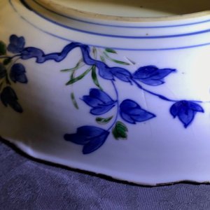 Four Chinese famille verte dishes, Kangxi — 照片 18