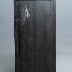 Four Chinese famille verte plaques in wooden frames, 19th C. — 照片 3