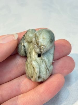 Four Chinese jade carvings, 19th C. — photo 13
