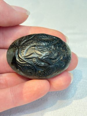 Four Chinese jade carvings, 19th C. — photo 7