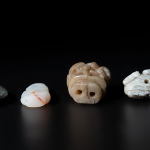 Four Chinese jade carvings, 19th C. — photo 6