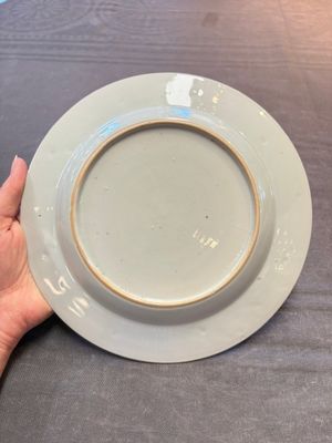 Four Chinese Meissen-style export plates with a hunting scene, Qianlong — 照片 3