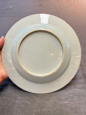 Four Chinese Meissen-style export plates with a hunting scene, Qianlong — 照片 8