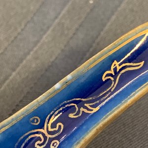 Four Chinese monochrome gilt-decorated spoons, 19/20th C. — 照片 7