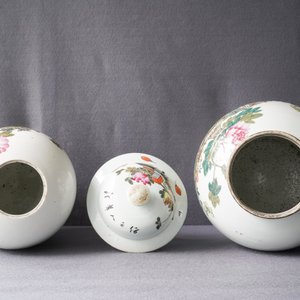Four Chinese qianjiang cai vases, 19/20th C. — 照片 15