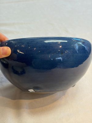 Four Chinese sacrificial blue-glazed wares, Qianlong mark, 18/19th C. — photo 29
