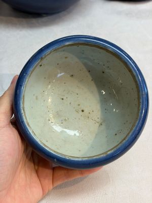 Four Chinese sacrificial blue-glazed wares, Qianlong mark, 18/19th C. — photo 9